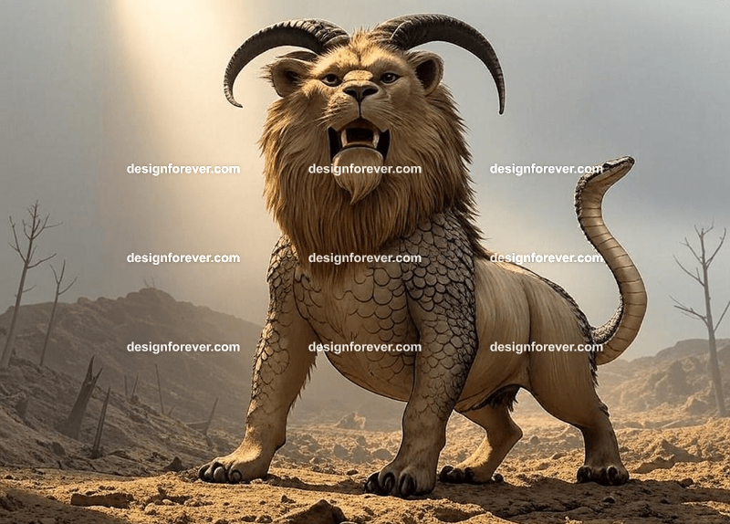 Chimera with lion