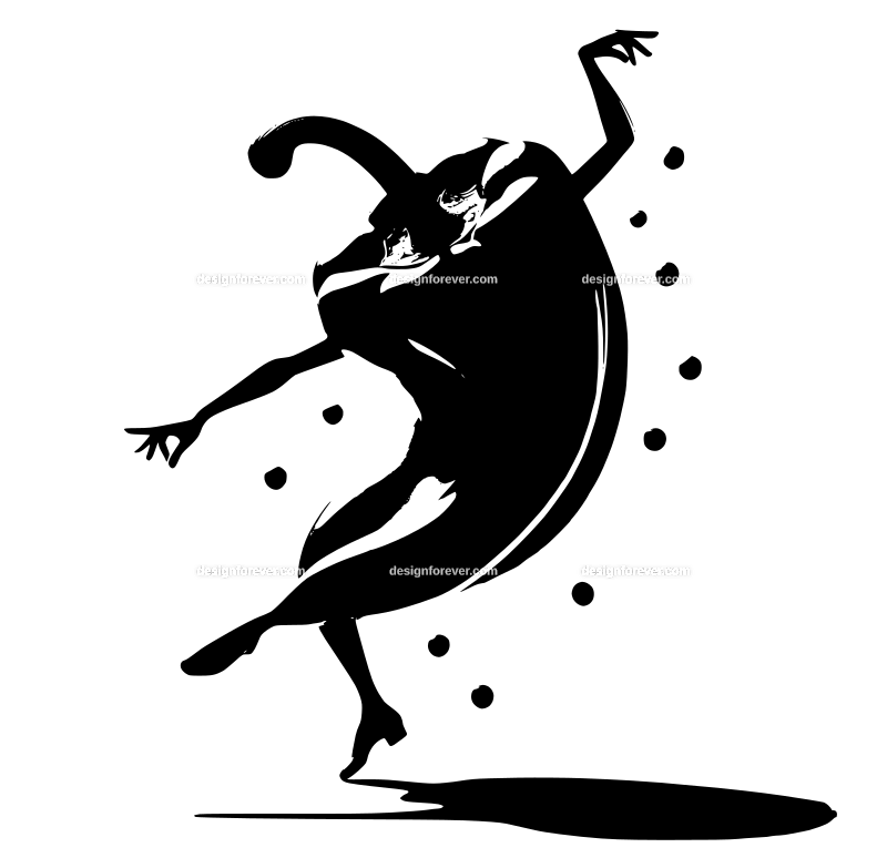 the dancing red pepper