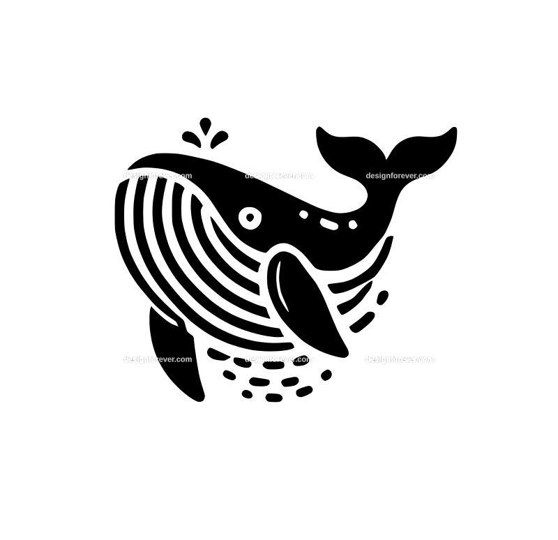 the fat whale logo