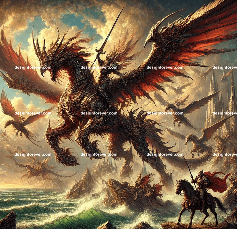 epic masterpiece of fantasy art