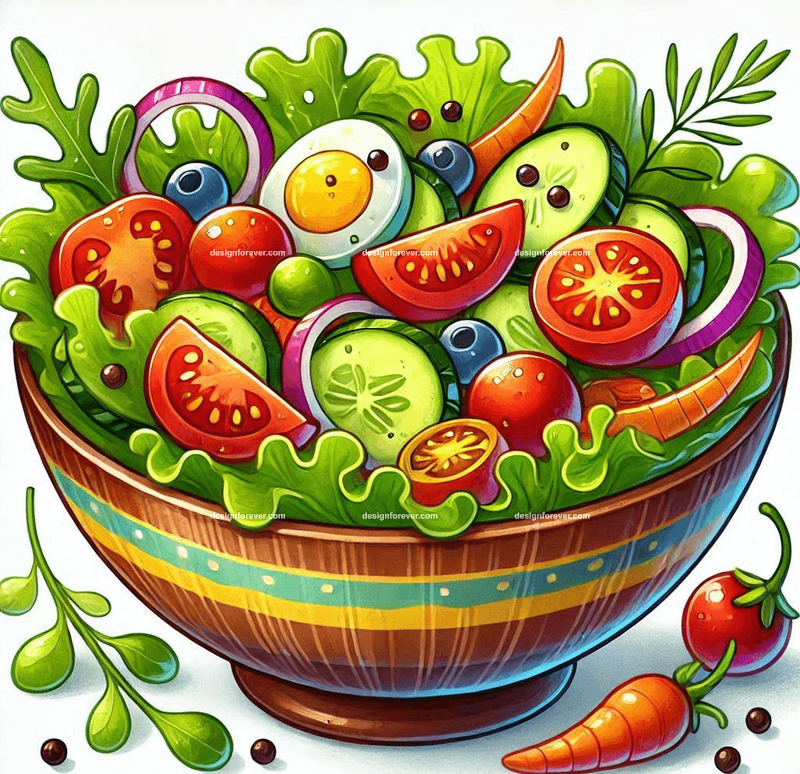 bowl of salad