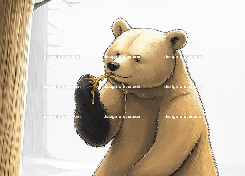 Animals as Storybook Adventurers – Characters styled like classic children's book illustrations