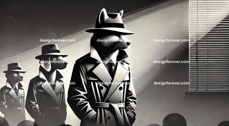 Animals as noir detectives