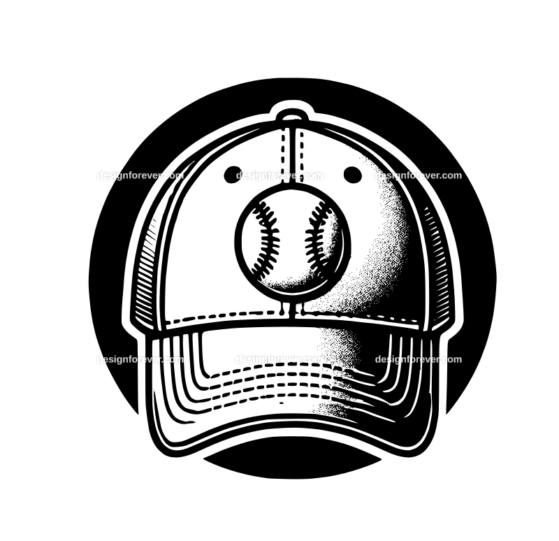 baseball cap graphic logo