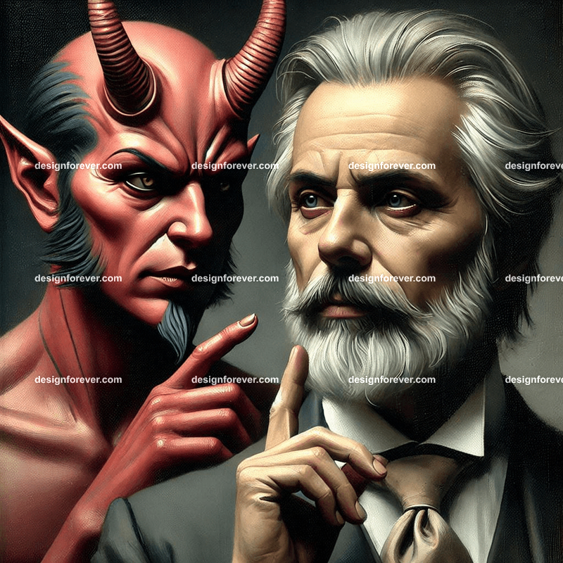 evil teacher and demon advisor