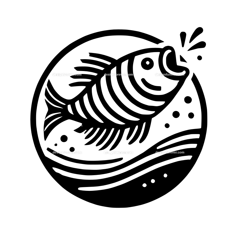 the singing fish logo