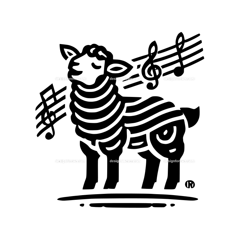 the singing lamb logo