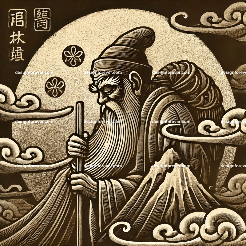 The Foolish Old Man Who Removed the Mountains (愚公移山)