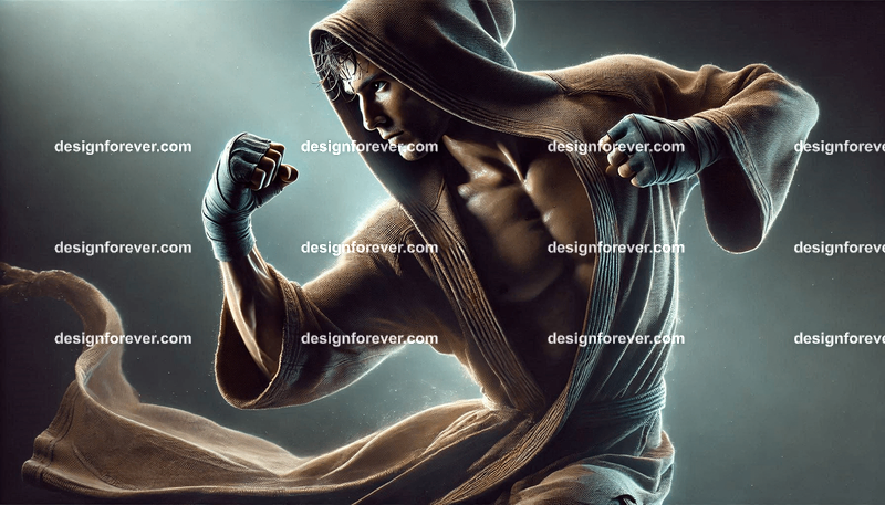elite fighters defense pose