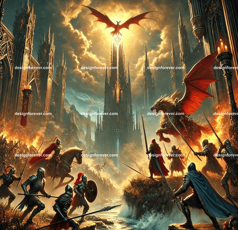 epic masterpiece of fantasy art