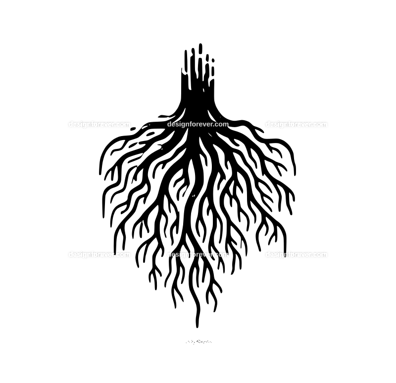 roots graphic logo