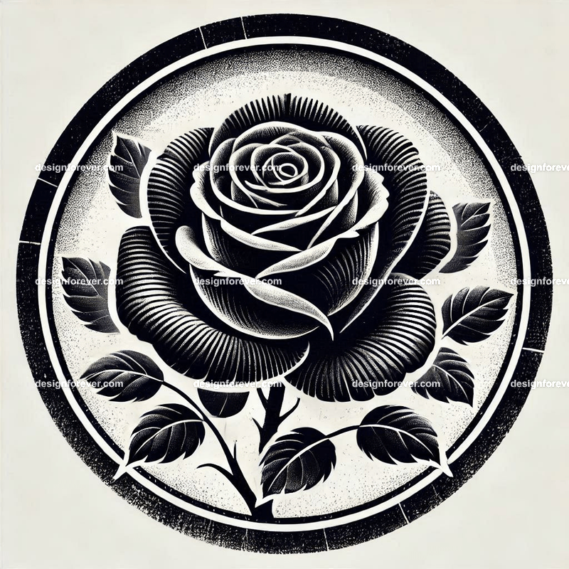 the black rose