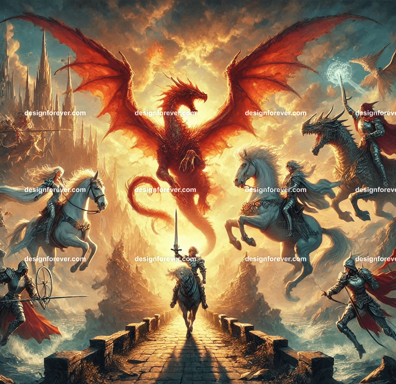 epic masterpiece of fantasy art