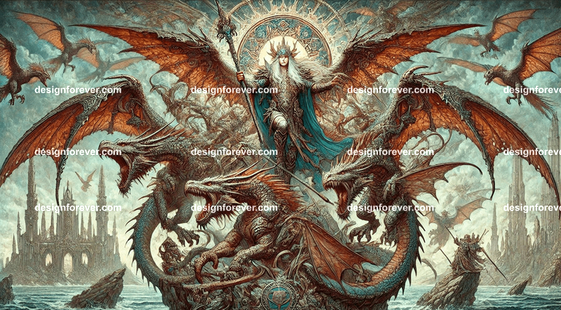 epic masterpiece of fantasy art