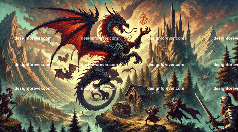 epic masterpiece of fantasy art