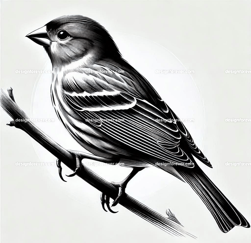 finch in different environments