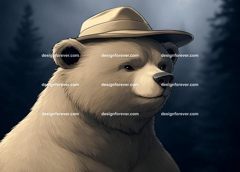 Animals as Storybook Adventurers – Characters styled like classic children's book illustrations
