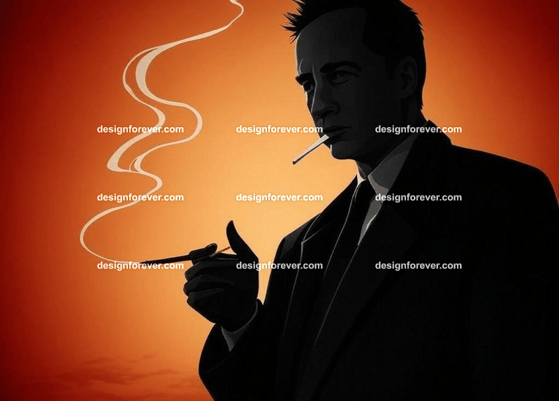 cigarette smoking man