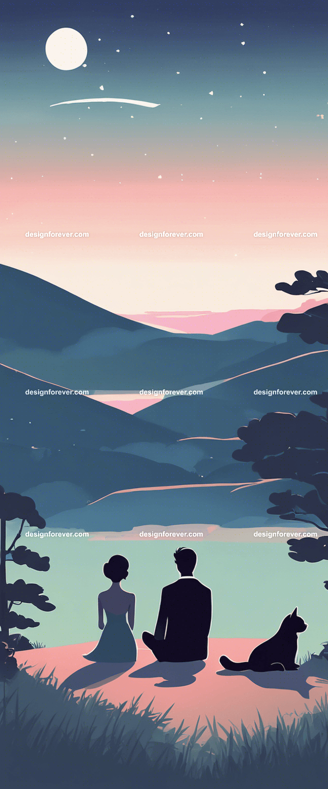 wedding at open fire camping