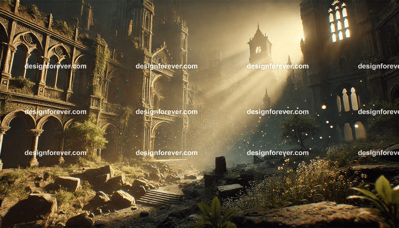 The siege of palace by orcs