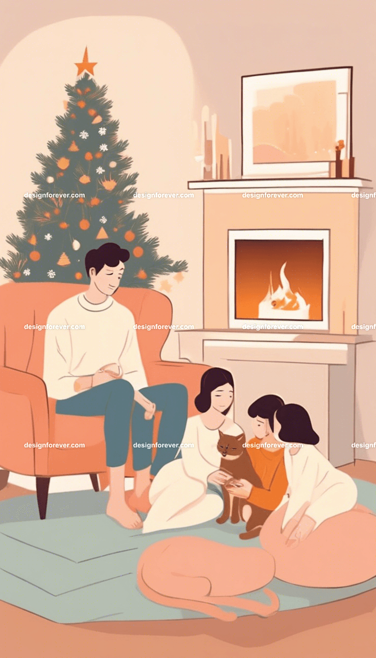 a couple wife husband girlfriend boyfriend celebrating new years xmas christmas holiday