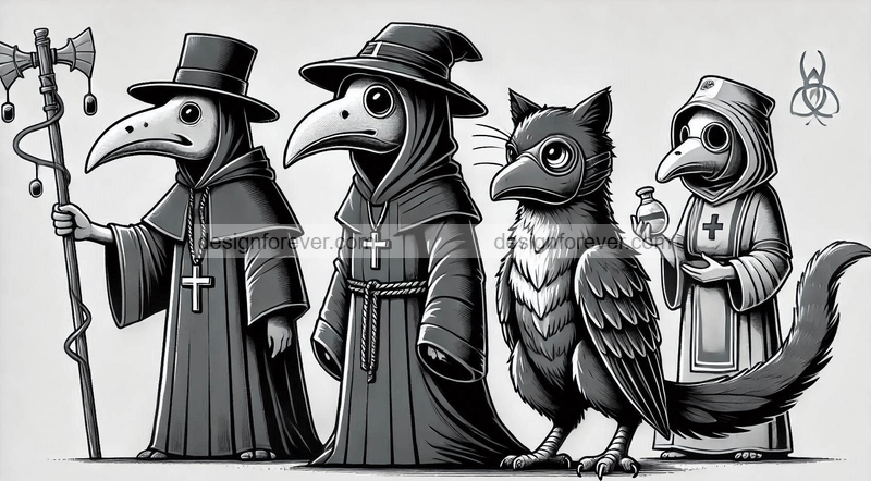 medival plague doctors