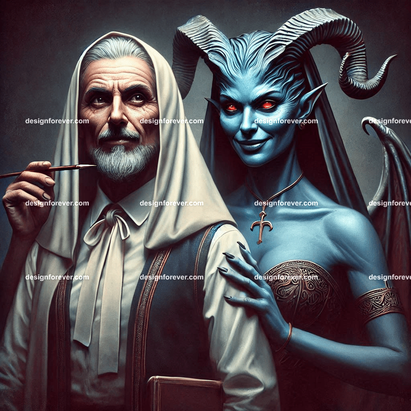 evil teacher and demon advisor