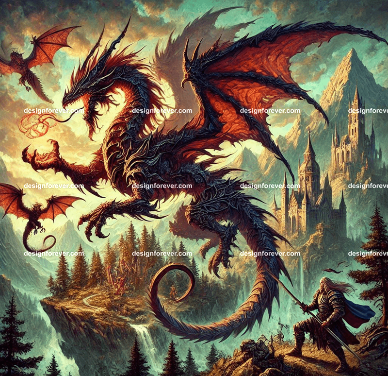 epic masterpiece of fantasy art
