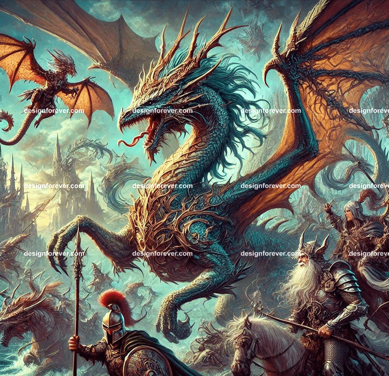 epic masterpiece of fantasy art
