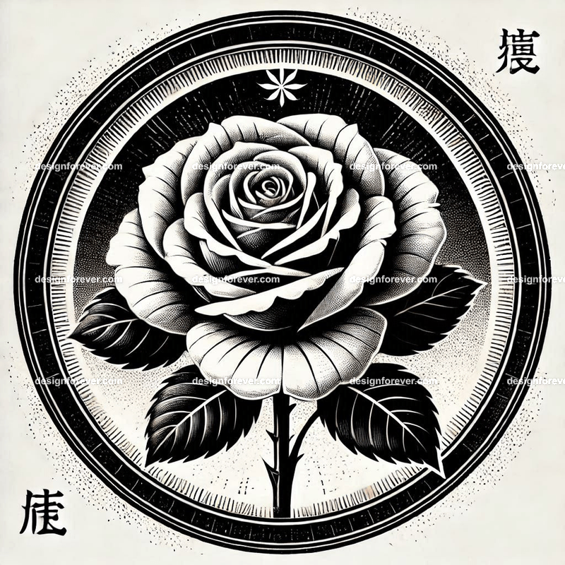 the black rose