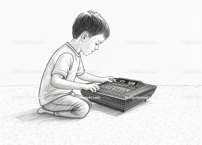 memories of being young and over at friend's house playing games atari 2600 with joysticks