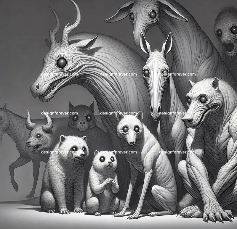 Animals as nightmare figures