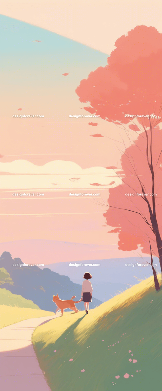 teen girl with a girl friend on tree branch of big old tree looking down at river