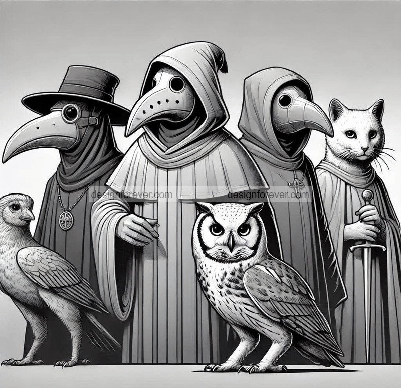 medival plague doctors