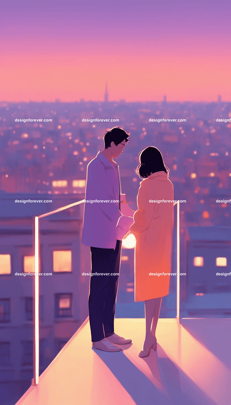 a couple wife husband girlfriend boyfriend celebrating new years xmas christmas holiday