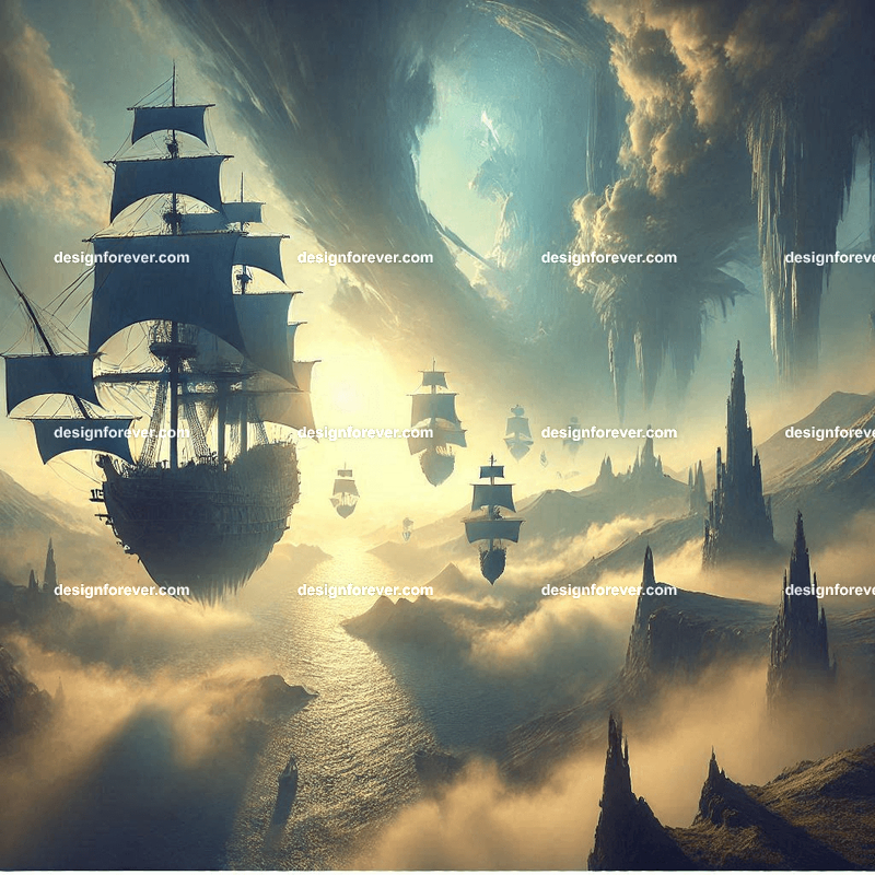 the flying ships
