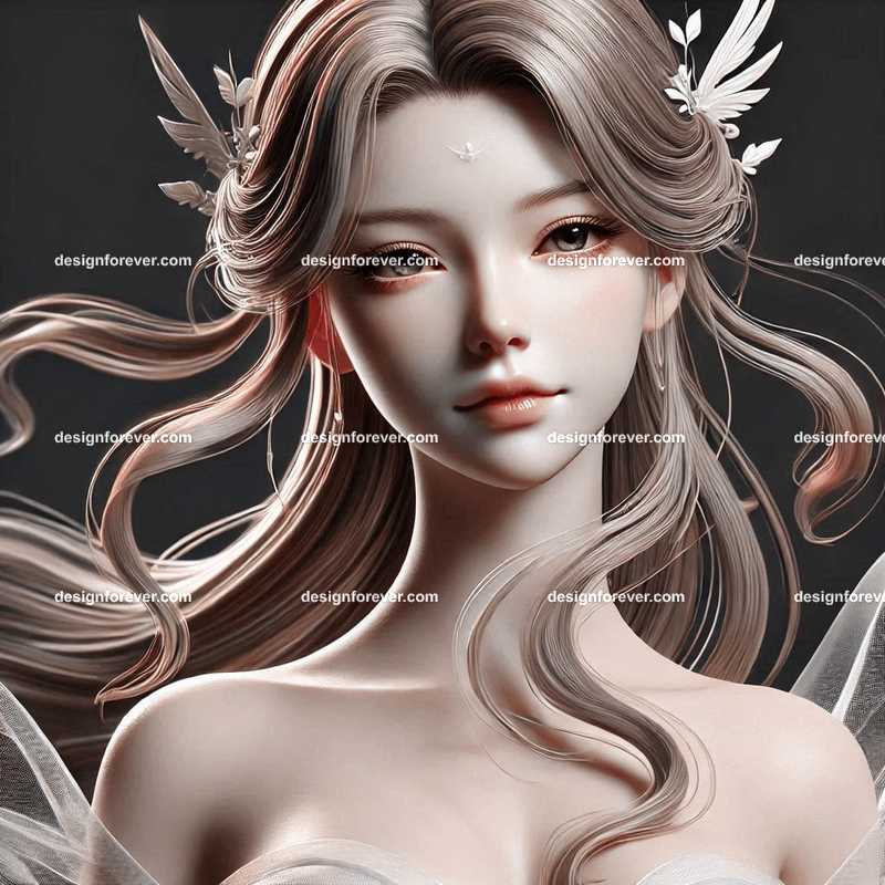 goddess character from japanese fantasy novel