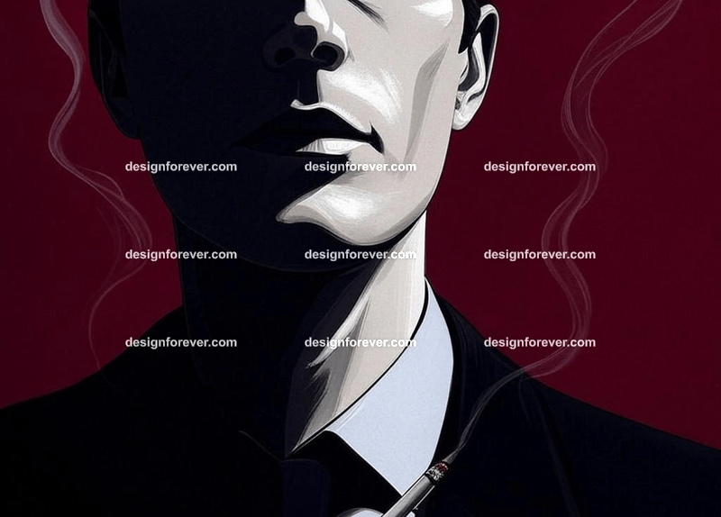 cigarette smoking man