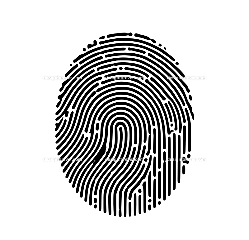 fingerprint graphic logo