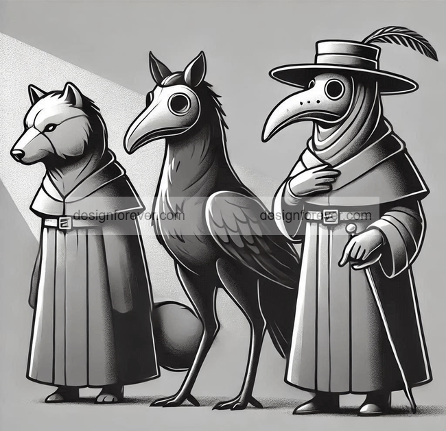 medival plague doctors