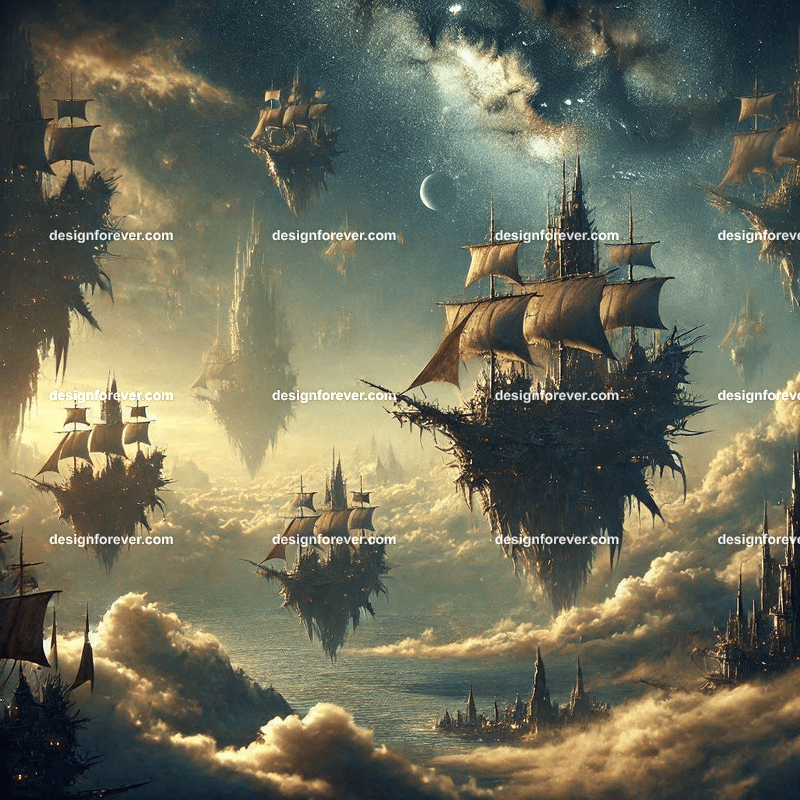 the flying ships