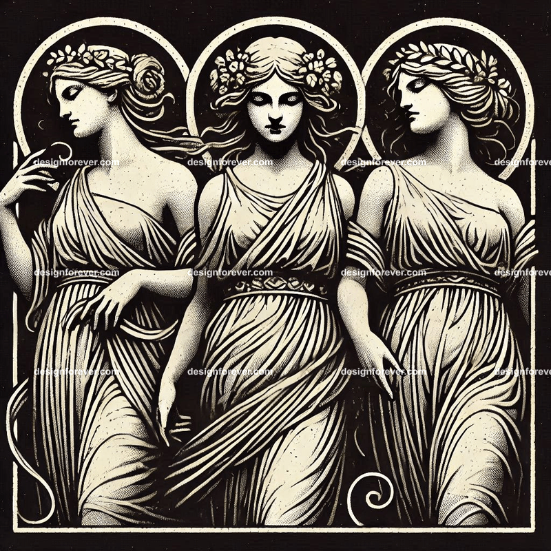 the 3 fates from greek mythology