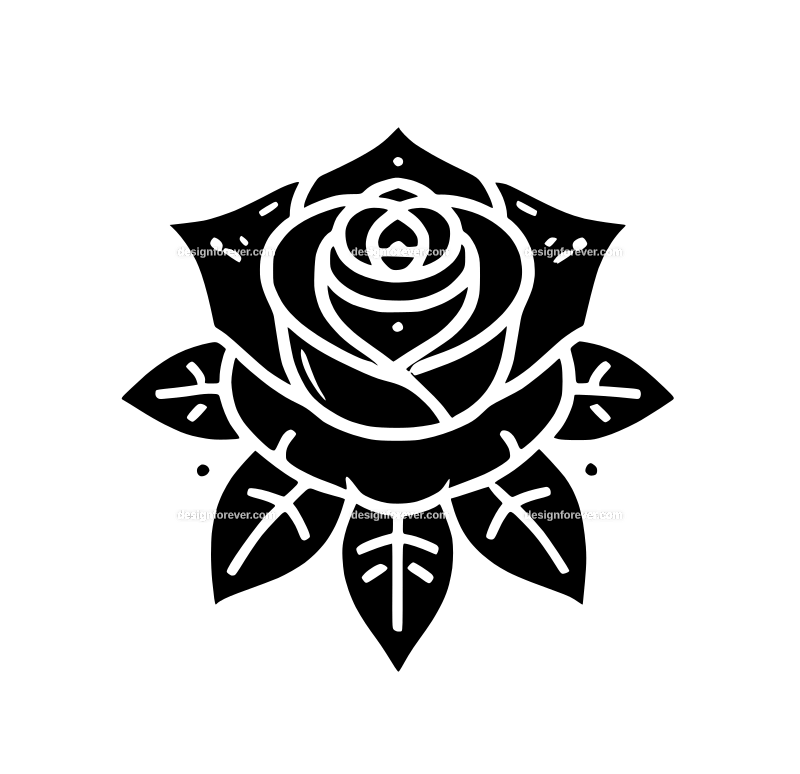 the black rose logo