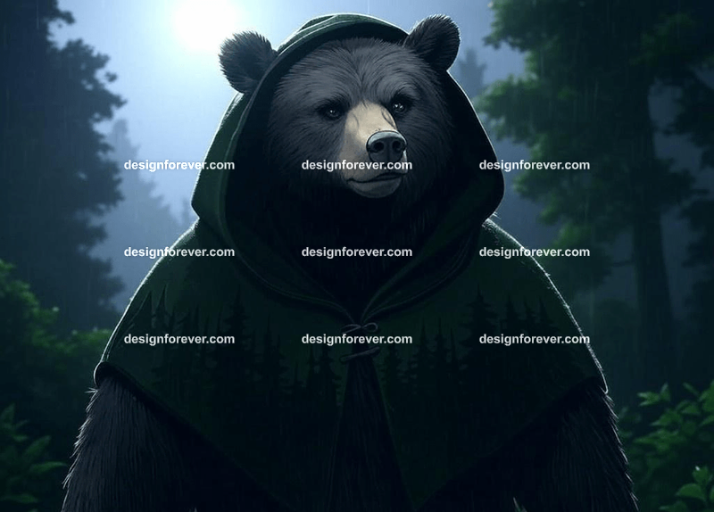 Animals as Storybook Adventurers – Characters styled like classic children's book illustrations