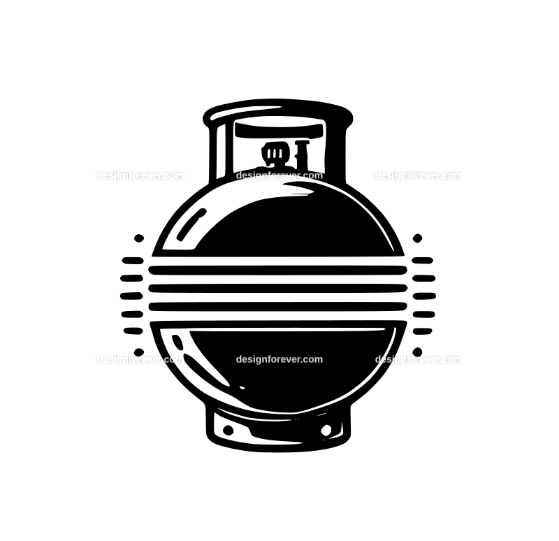 propane tank graphic logo