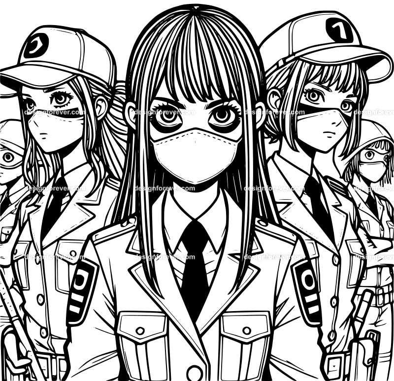 squid game tv show guards