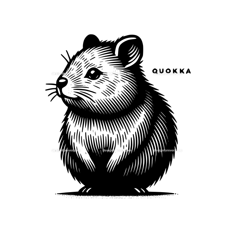 Quokka graphic logo