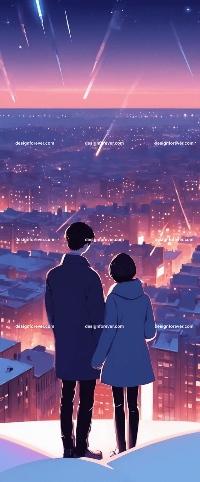 a couple wife husband girlfriend boyfriend celebrating new years xmas christmas holiday