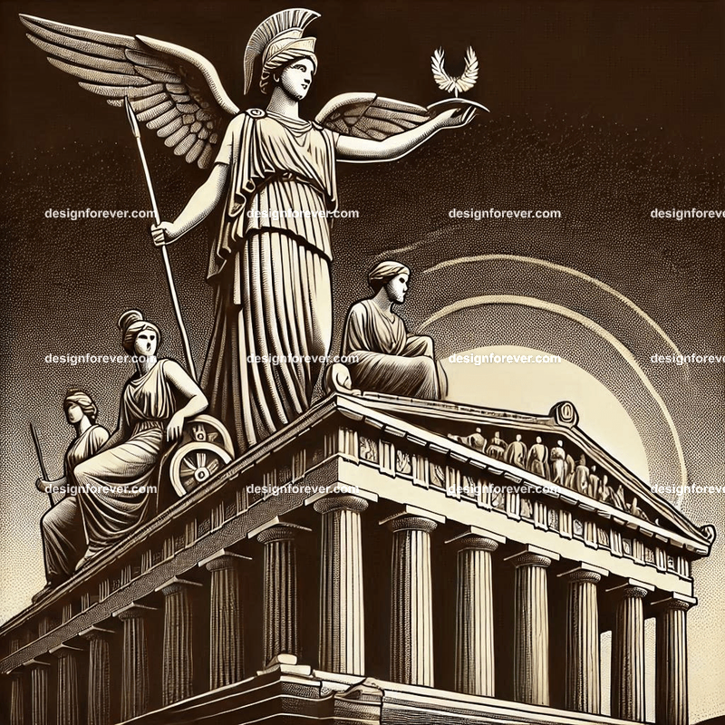 the monument to athena