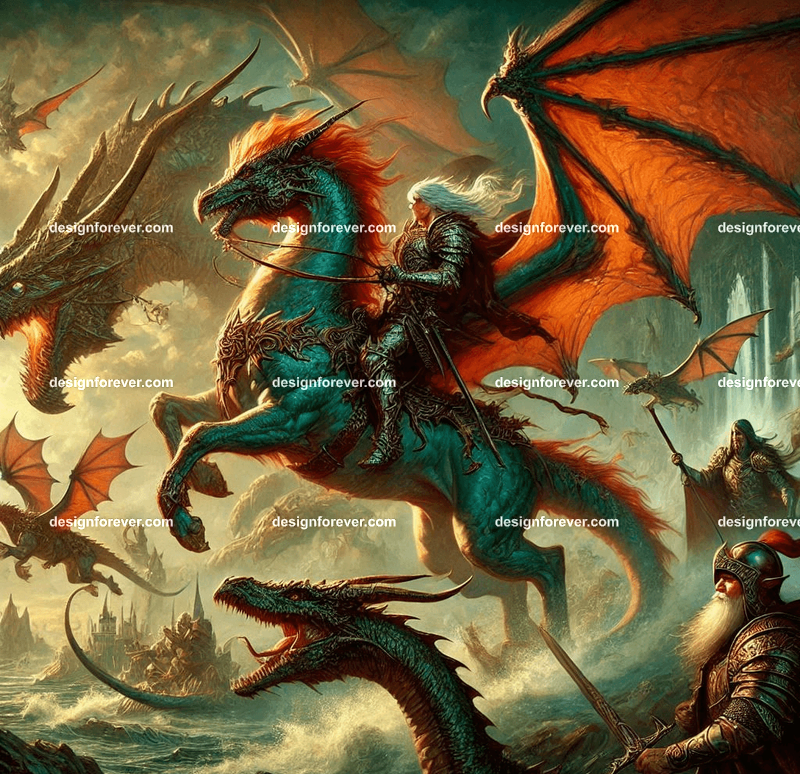 epic masterpiece of fantasy art